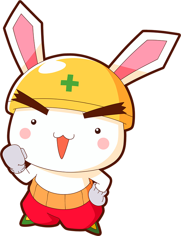 全力ウサギ